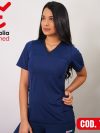 Delantal elasticado Azul Marino - Imagen 2