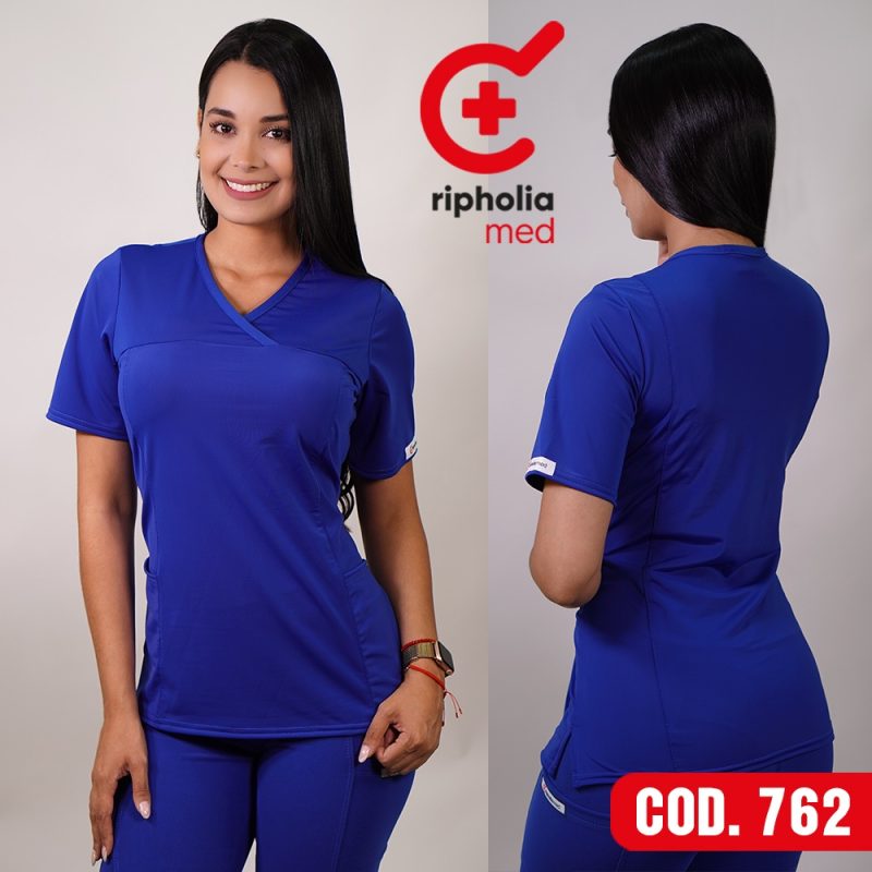 Delantal elasticado Azul Rey