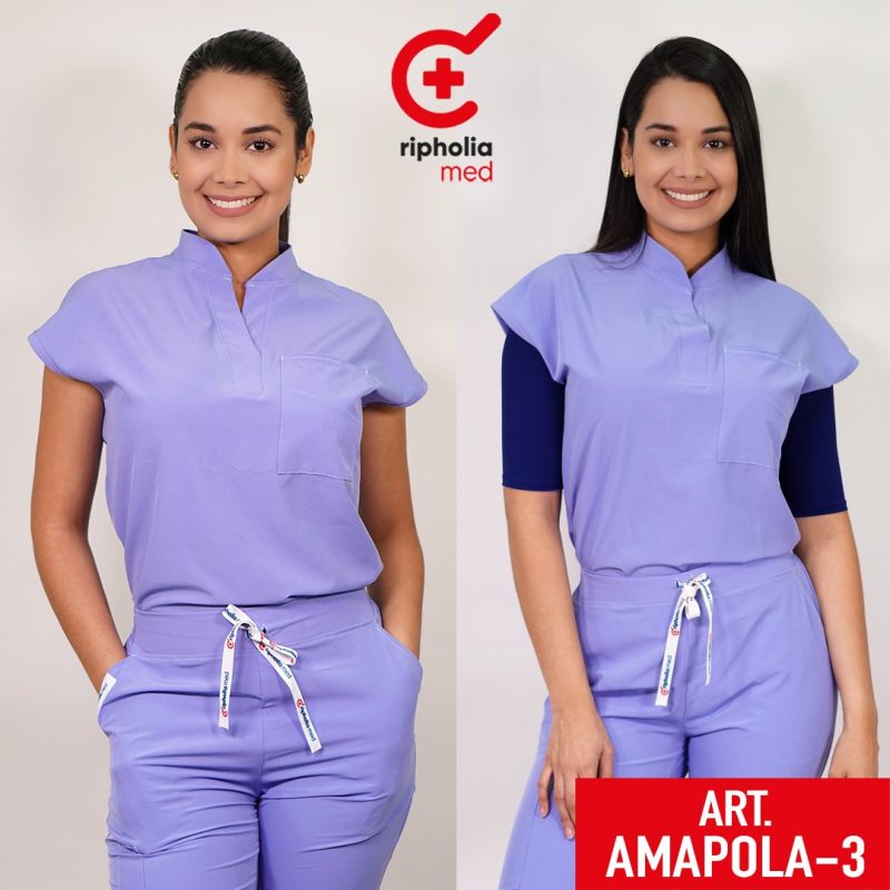 Delantal Amapola Celeste